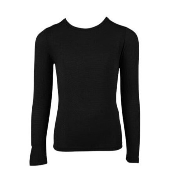 32 Degrees Lg Kids Heat Baselayer Top Long Sleeve Thermal Stretch Winter Shirt - Picture 2 of 15
